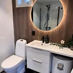 Fjord With Panoramic View & Private Balcony Apartamento