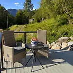 Fjord With Panoramic View & Private Balcony * Luster