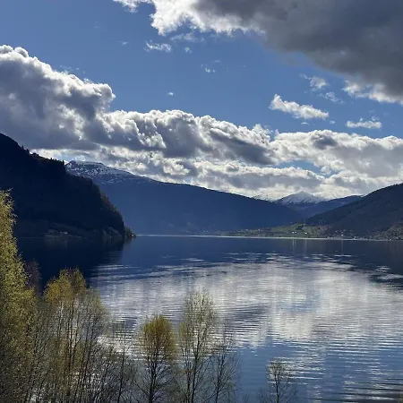 Apartament Fjord With Panoramic View & Private Balcony Luster