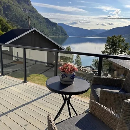 Apartament Fjord With Panoramic View & Private Balcony