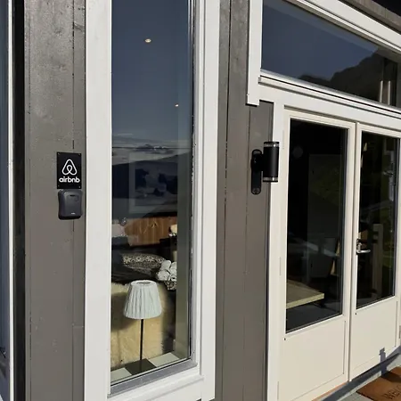 아파트 Fjord With Panoramic View & Private Balcony Luster
