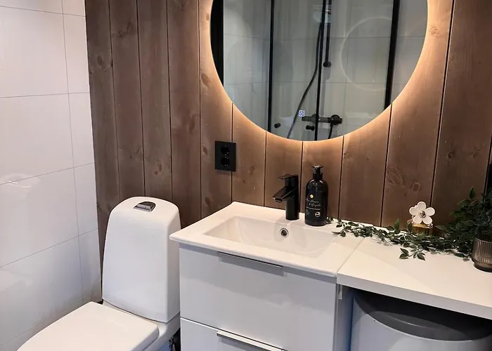 Fjord With Panoramic View & Private Balcony Apartamento