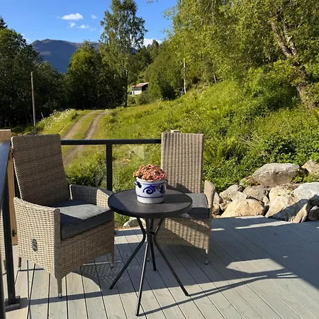 Fjord With Panoramic View & Private Balcony * Luster