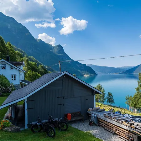 Fjord With Panoramic View & Private Balcony Luster